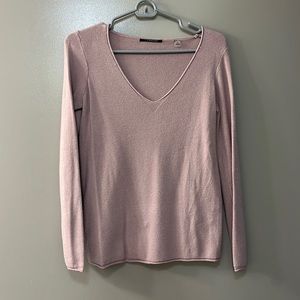 Tahari - pink sweater - light weight